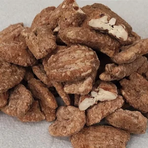 NOZES PECAN ACUCAR DEMERARA E CANELA