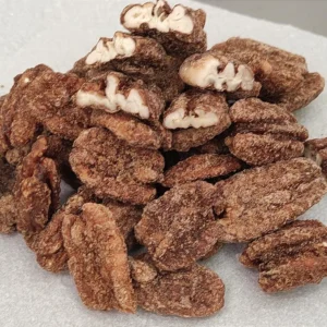 NOZES PECAN ACUCAR DEMERARA E GERGELIM