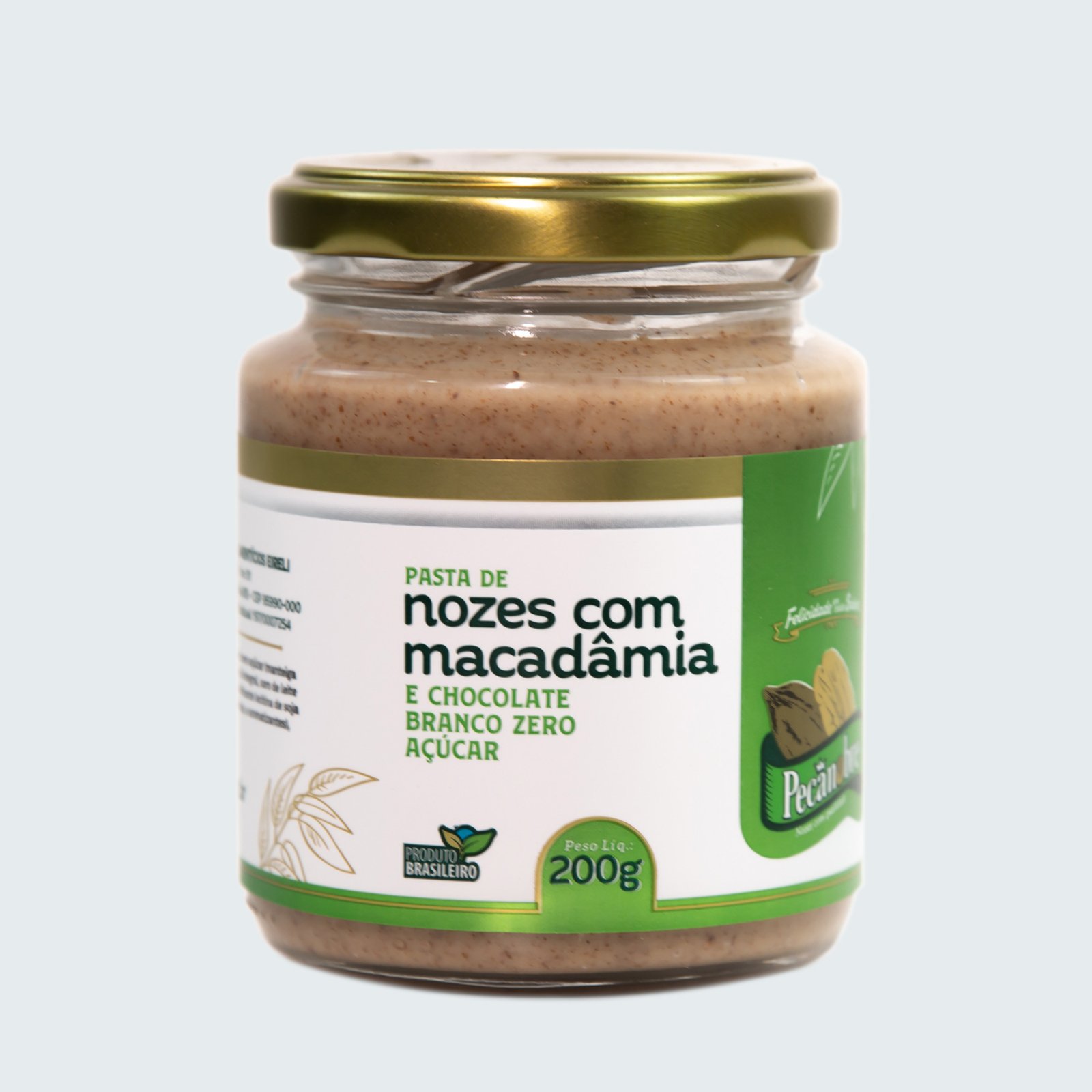 PASTA DE NOZES PECAN COM CHOCOLATE 70%